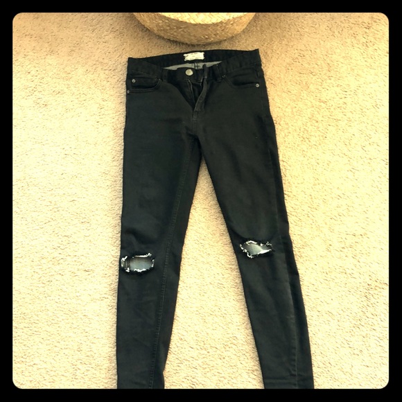 Free people rip knee jeans - Picture 1 of 2
